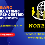 BARC (Bhabha Atomic Research Centre) Various Posts 2023