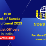 Bank of Baroda SO Recruitment 2023