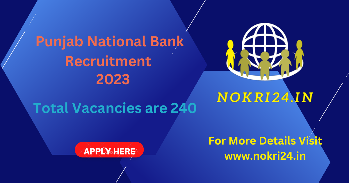 Punjab National Bank Recruitment 2023