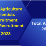 ASRB(Agriculture Scientists Recruitment Board)Recruitment 2023