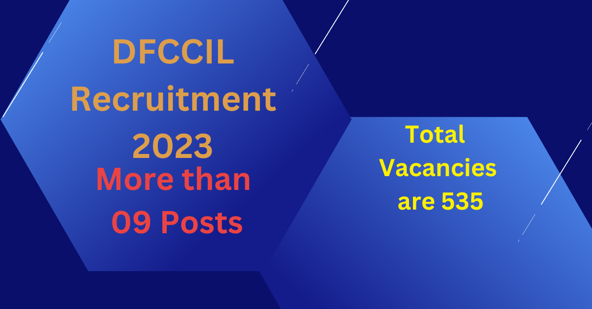 DFCCIL Recruitment 2023 