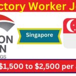 Factory Worker Job in Singapore