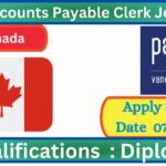 Accounts Payable Clerk Job in Canada