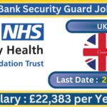 Bank Security Guard Job in UK