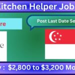 Kitchen Helper Job in Singapore