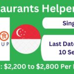 Restaurants Helper Job in Singapore