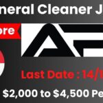 General Cleaner Job in Singapore