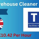 Warehouse Cleaner Job in UK