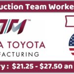 Production Team Worker Job in USA