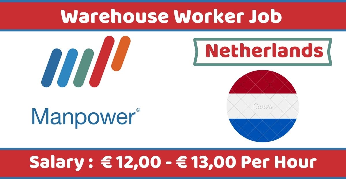 Warehouse Worker Job in Netherlands