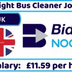Night Bus Cleaner Job in UK