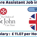 Care Assistant Job in UK