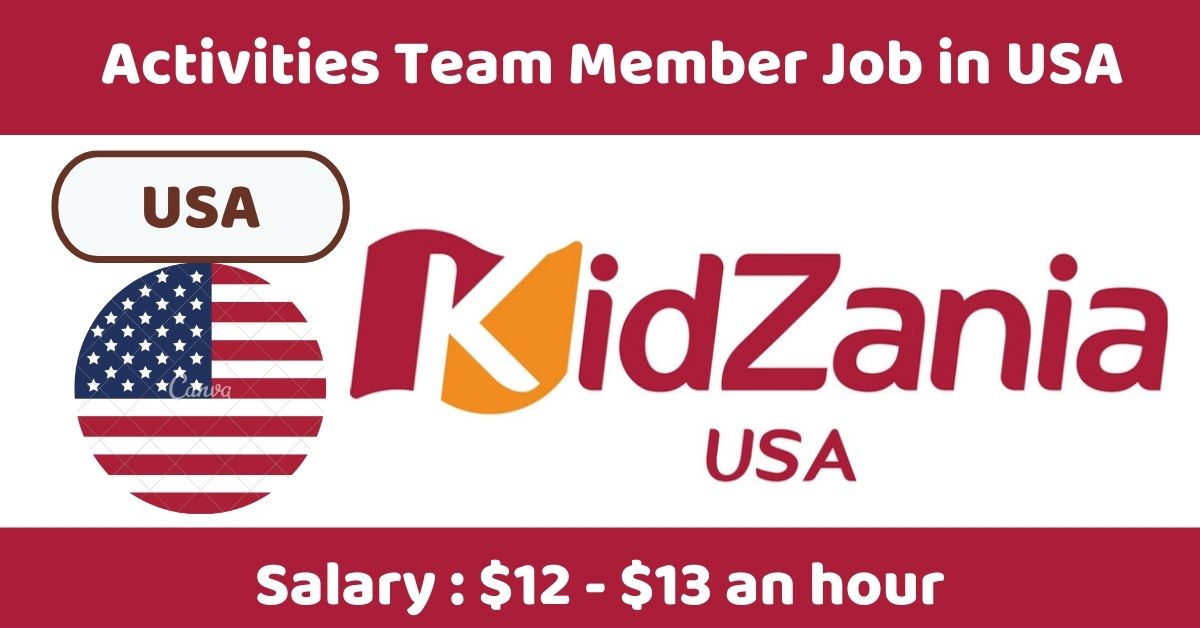 Activities Team Member Job in USA