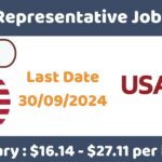 Field Representative Job in USA