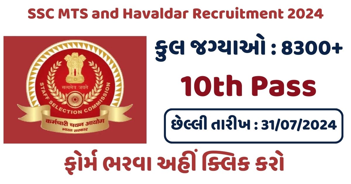 SSC MTS and Havaldar Recruitment 2024
