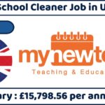 School Cleaner Job in UK