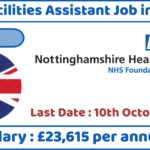 Facilities Assistant Job in UK
