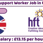 Support Worker Job in UK