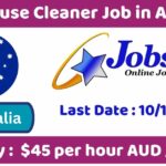 Warehouse Cleaner Job in Australia