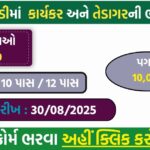 Anganwadi Worker & Tedagar Bharti 2025: Apply Online for 9000+ Vacancies Across Gujarat