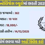 Intelligence Bureau Recruitment 2025 – 362 MTS Posts, Apply Online Before 14 December