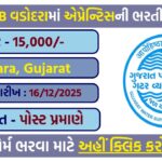 GWSSB Vadodara Apprentice Recruitment 2025: Walk-in Interview Announced for Mechanical & General Graduates