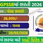 GPSSB Female Health Worker Recruitment 2026 – Apply Online for 1948 Posts