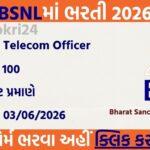 BSNL JTO Recruitment 2026: 100 Junior Telecom Officer Vacancies Announced