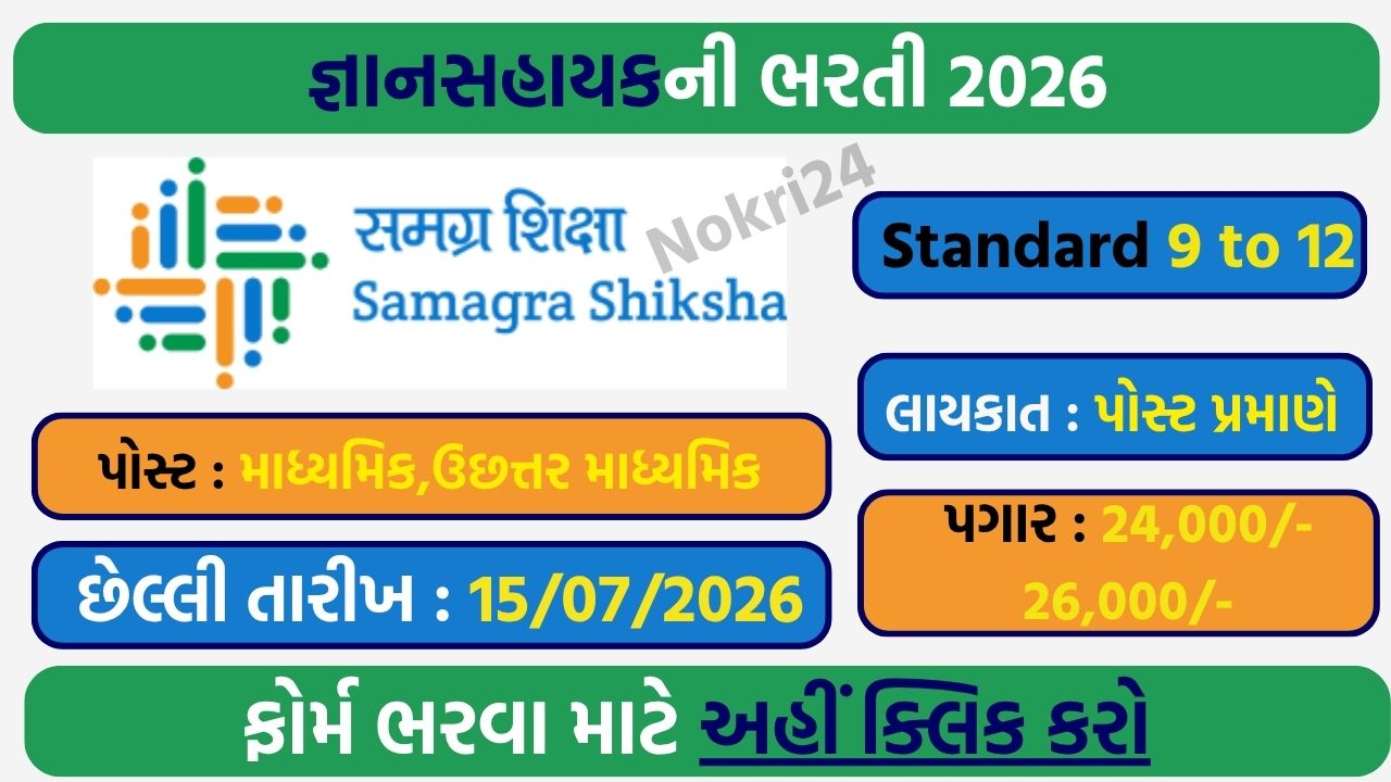 Gyan Sahayak Recruitment 2026: माध्यमिक और उच्चतर माध्यमिक विद्यालयों में भर्ती, ऑनलाइन आवेदन शुरू