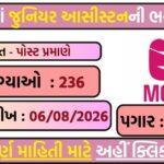 PGVCL Recruitement 2026: 236 विद्युत सहायक (जूनियर असिस्टेंट) पदों पर भर्ती, ऑनलाइन आवेदन शुरू