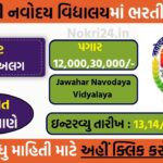 PM Shri JNV Dhrangadhra Recruitment 2026: पीएम श्री जवाहर नवोदय विद्यालय में विभिन्न पदों पर भर्ती, वॉक-इन इंटरव्यू से मिलेगा मौका