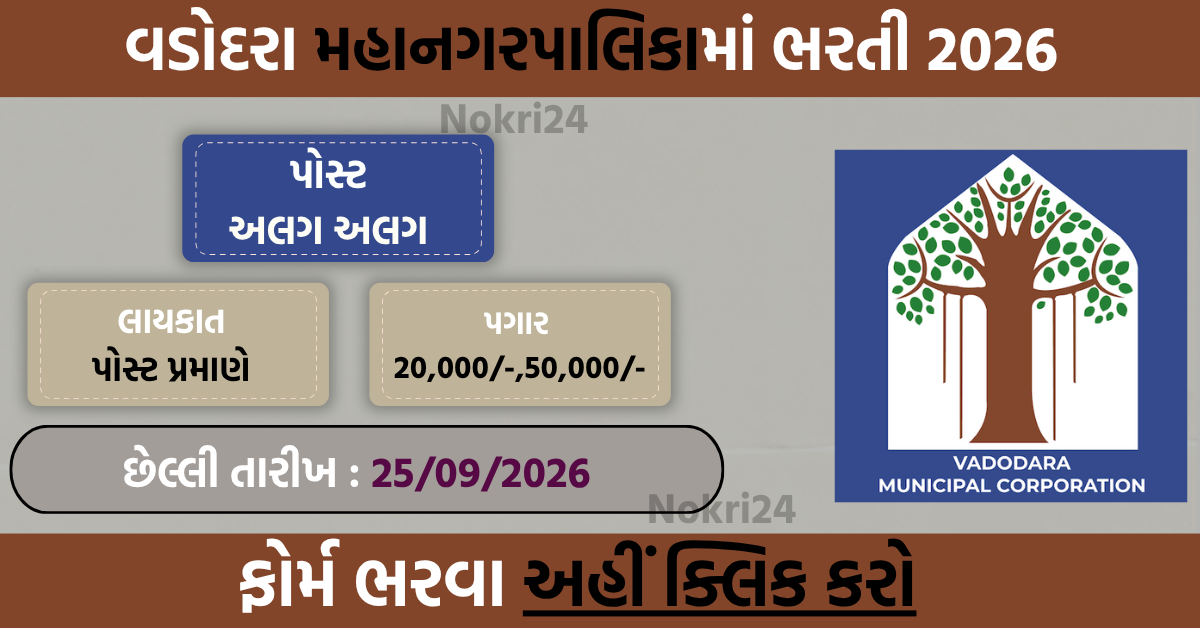 VMC Recruitment 2026: 201 पदों पर भर्ती, ₹50,000 तक सैलरी, आवेदन शुरू